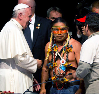 pope francis indian