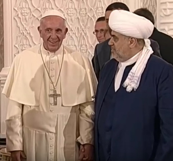 pope francis grand mufti azerbaijan
