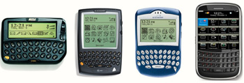 Generations of Blackberry