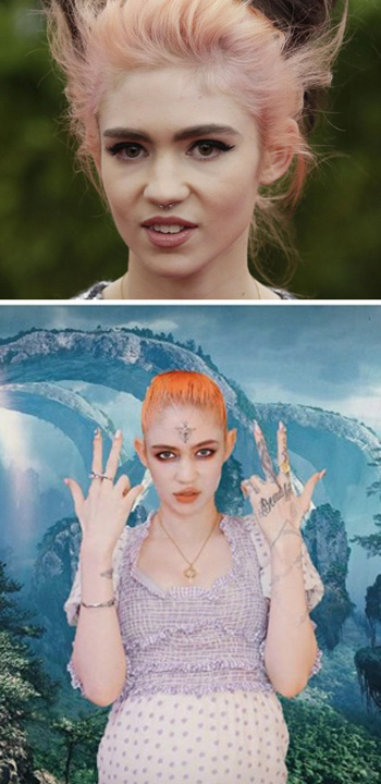 Grimes girlfrined of Elon Musk