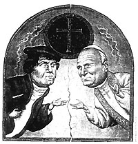The Pope and Luther