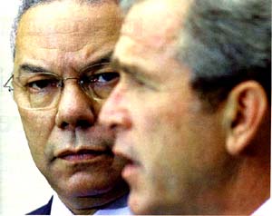 Bush and Powell would risk much by inventing a fabrication