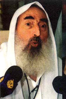 Sheik Yassin inspires the Hamas and suicide bombers