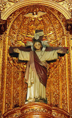 Christ Child Crucified of Quito