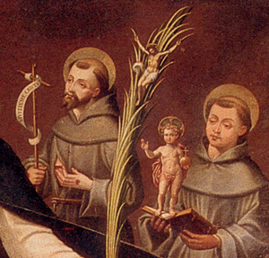friars, St Anthony, St.  Francis