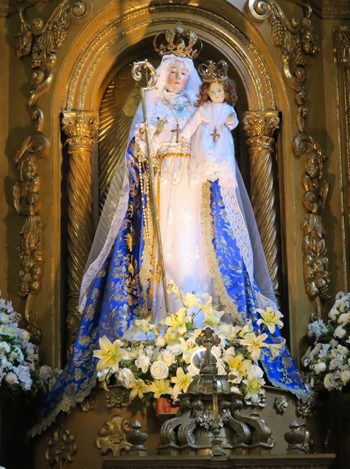 altar conceptionist church quito