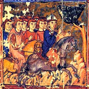 Departure of the first Crusade