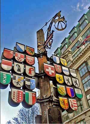 Swiss canton crests