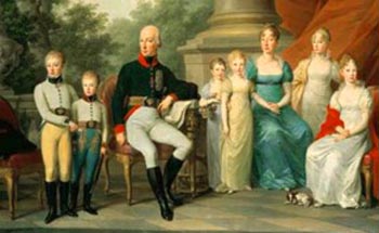 Emperor Francis II and family