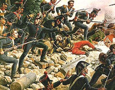 Assault of Sant Engracia Saragossa 1809