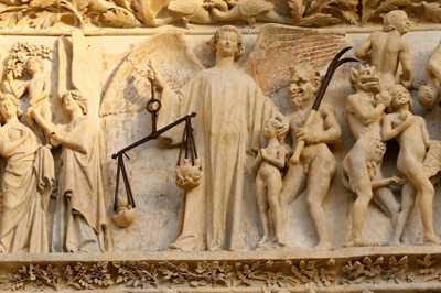Judgment Day Bourges Cathedral