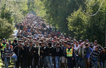 muslims invade Europe
