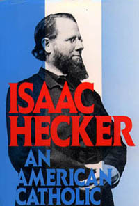A bookcover poster of Isaac Hecker