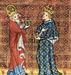 The Holy Roman Emperor meeting the King of France