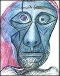 Self portrait of Pablo Picasso