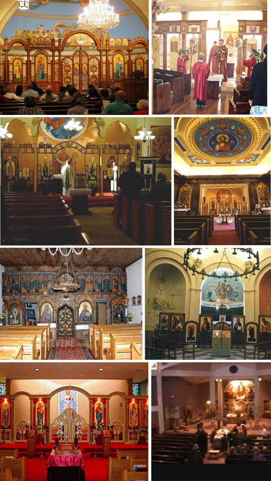 byzantine chapel interiors