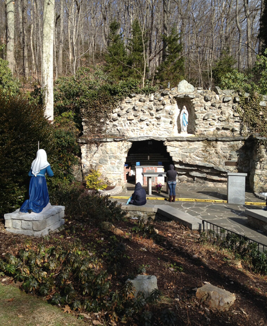 Grotto of Lourdes replica
