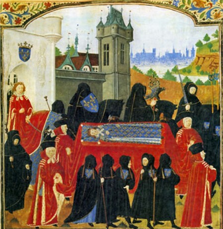 Funeral of Charles VI, Paris