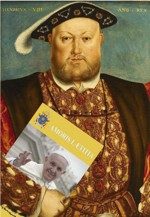 Henry VIII with Amoris laetitia