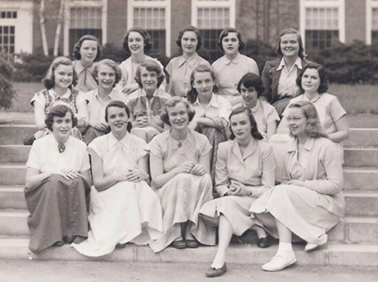 Girls in 1958