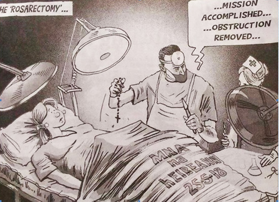 Sunday Independent ridicules the Rosary