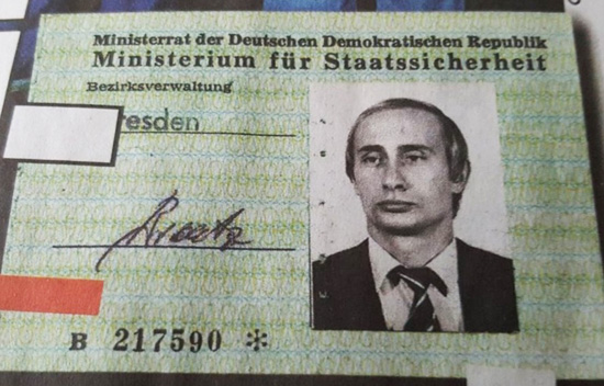 Putin agent of STASI