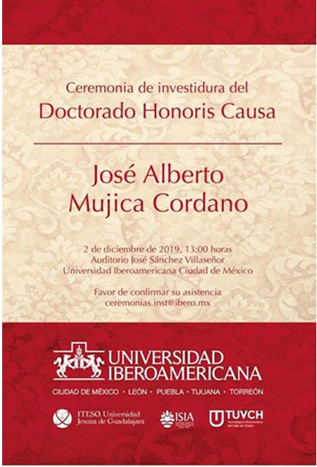 Jesuits award Jose Mujica