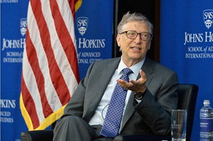 Bill Gates at Johns Hopkins University