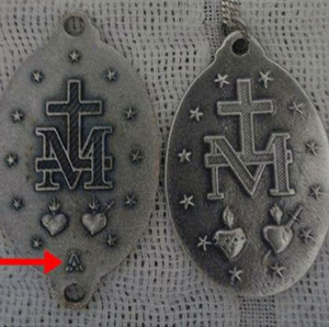 Modified ‘Masonic’ Miraculous Medal