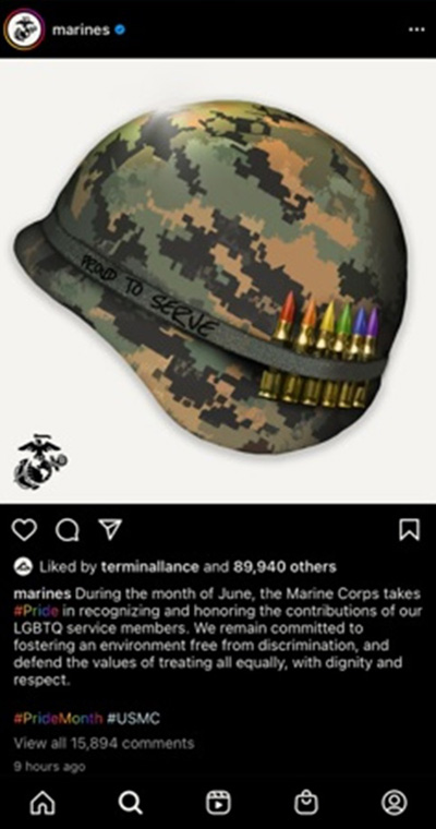 Marines LGBTQ Pride