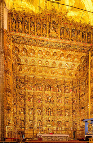 Seville cathedral altarpiece