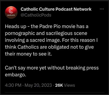 Padre Pio movie