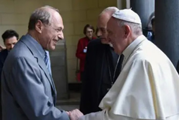 Pope Francis with Zaffaroni