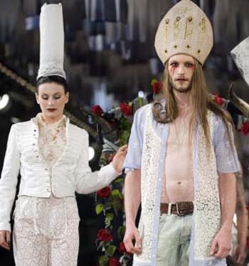 denim religious show german fashion fair