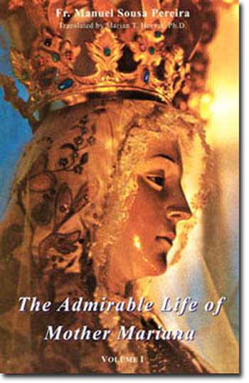 Book cover for the admirable life of mother mariana 1