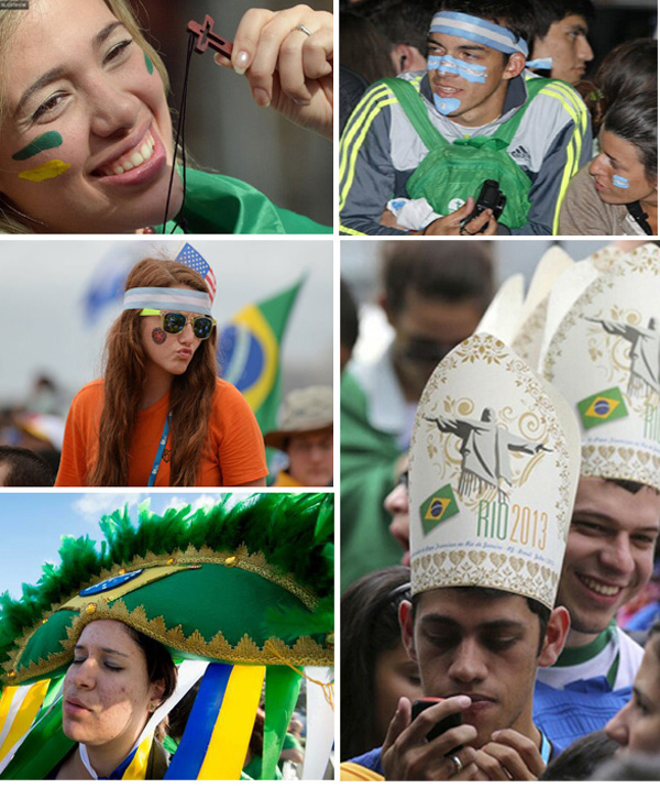 Sleeping together at WYD 2013 2