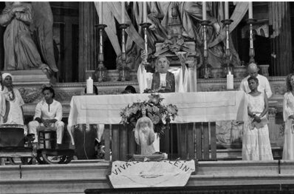 Afro Mass in Madeleine Basilica, Paris 04