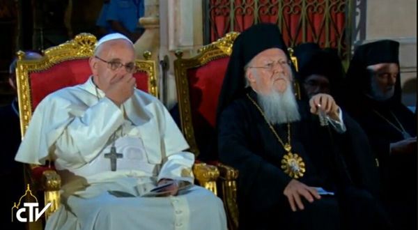 Pope Francis picking his nose 1