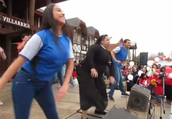 Chilean dancing nun 01