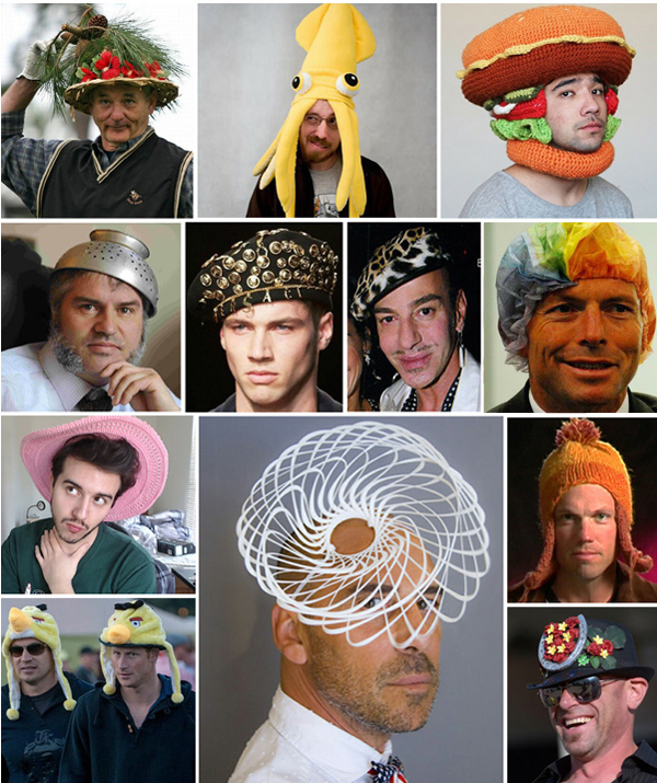 Models for new papal hats