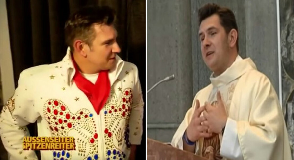 German priest immitates Elvis 01