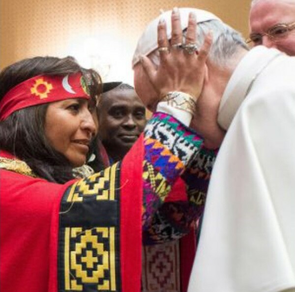Francis blessed by Indian witch 1
