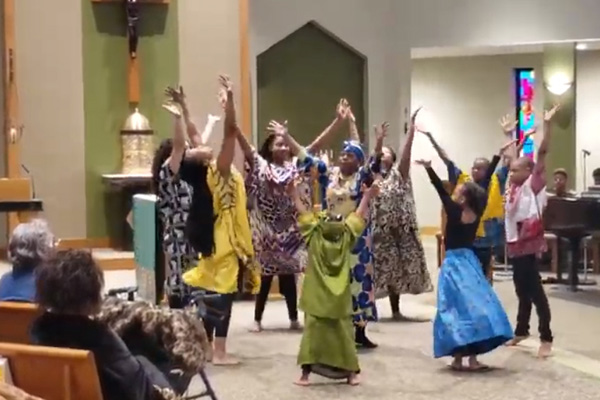 of St. Agnes Our Lady of Fatima Church in Cleveland - Dance 1