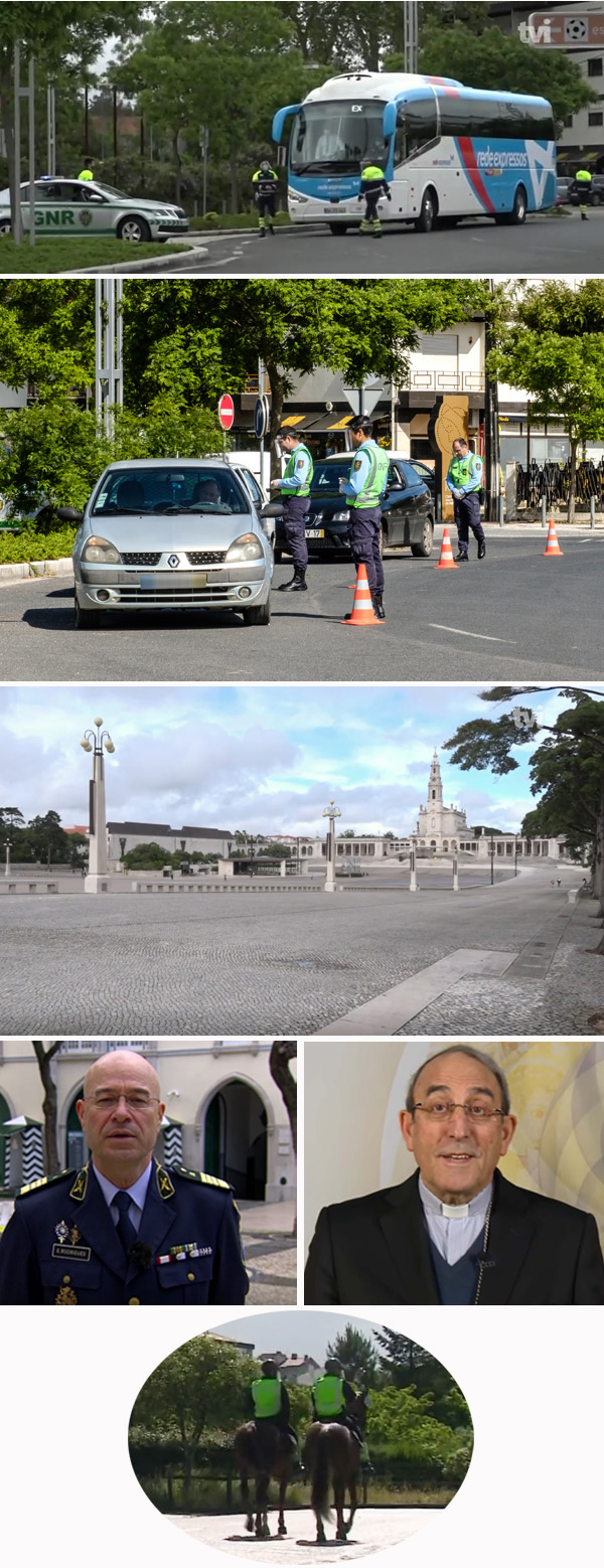 Police stop pilgrims to Fatima 2