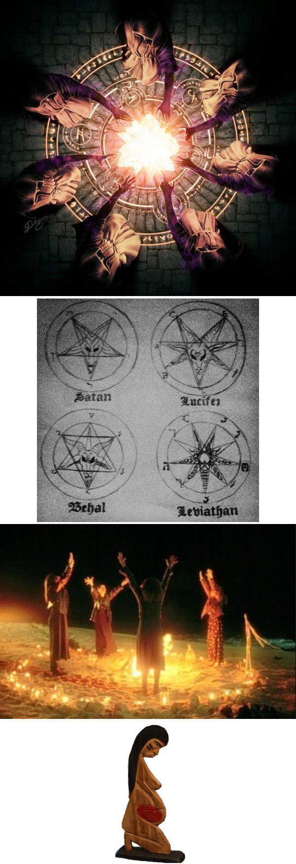 occult meaning of heptagram & circle