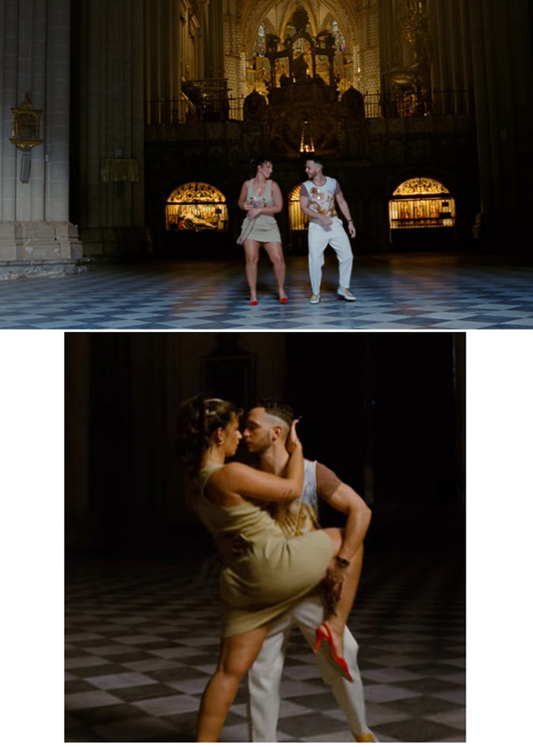 Toledo Cathedral - Sensual dancing 1