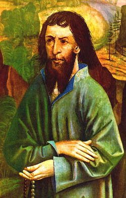 A painting of St. Nicholas of Flue