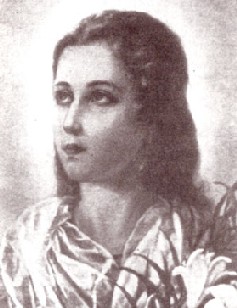 A portrait of St. Maria Goretti