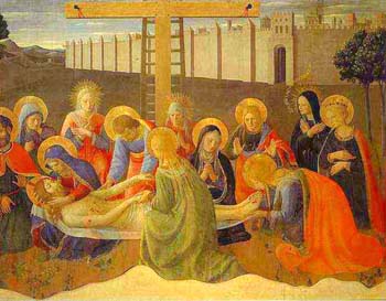Lamentation, by Fra Angelico