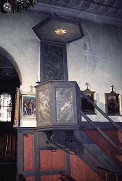 The Pulpit of the Cure d'Ars